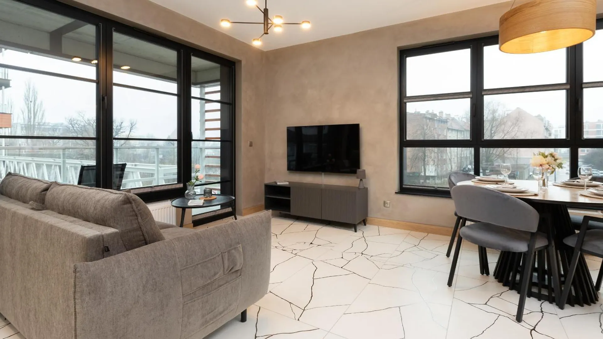 Loft Apartment Gdansk Near The Old Town Parking & Balcony By Noclegi Renters